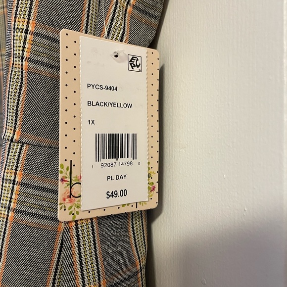 Plaid jumper dress - Picture 3 of 4